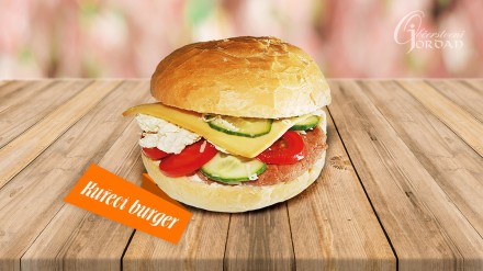 Hamburger z nabídky Jordán Třebíč