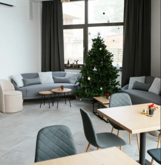 Interiér Cafe Grey