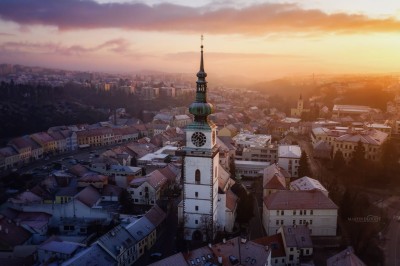Městská věž - součástí stezky VVV