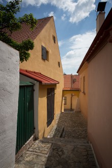 ulička v židovské čtvrti